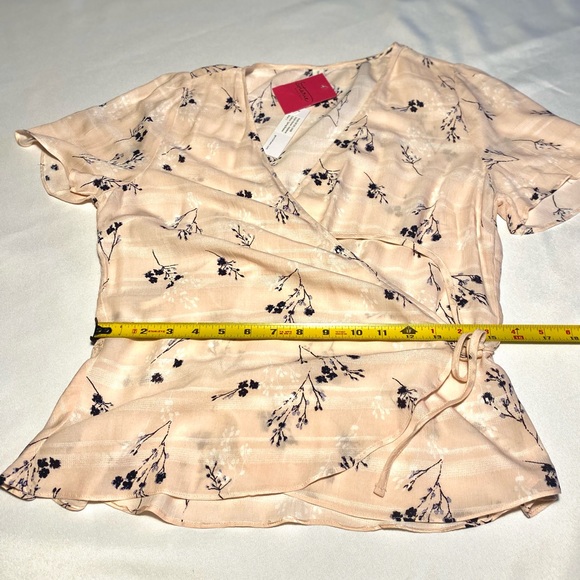 Gentle Fawn Pink Wrap Top - Picture 9 of 12